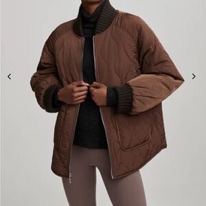 Varley Reno Reversible quilted coat Jacket small